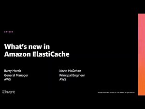 AWS re:Invent 2020: What’s new in Amazon ElastiCache