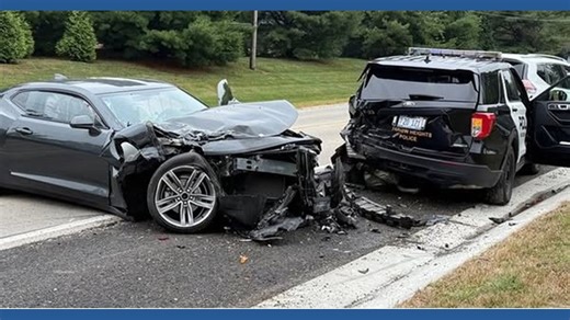 Man rams Fairview Heights officer's SUV because he 'doesn't like police,' department says