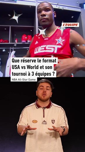 💬 Que réserve le format USA vs World et son tournoi à trois équipes au NBA All Star Game ? On vous explique | L'EQUIPE