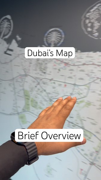 Dubai’s Map Overview