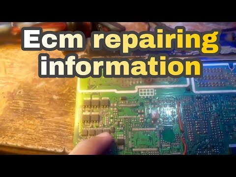 How to repair Car Computer Ecm (engine control module) Toyota Corolla XLi/GLi