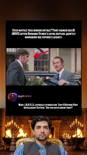 Did Tony Stark secretly name JARVIS after Howard Stark's loyal butler?