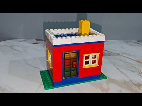 How To Build a LEGO House | Lego Bricks ASMR | Lego ASMR Sound/Building Blocks Asmr #asmr#asmrsounds
