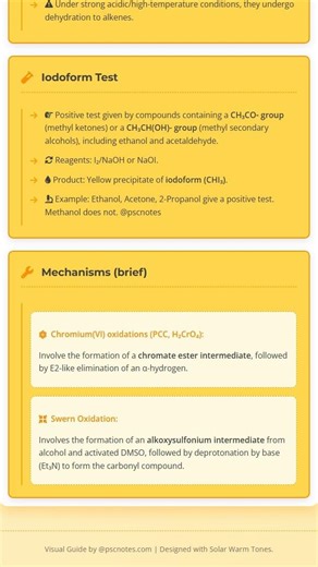 Oxidation Reactions of Alcohols PCC, KMnO4, CrO3, Swern oxidation, mechanisms