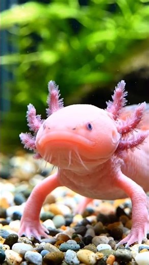 Is it an alien or a fish? Meet the Axolotl, #axolotl #mythicalanimal #amazingfrog #illustartion