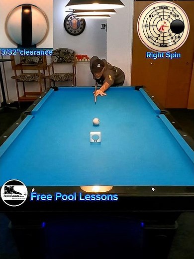 Learn your cue’s deflection rate (Free Pool Lessons)