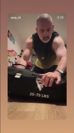 Sandbag Push-Up Drag Tutorial | RDX 20kg Beginner Guide