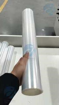 Coreless roll auto rewinding machine for stretch film JX-500-2CAR #stretchfilm #rewindingmachine