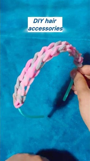DIY Hair Accessories Headband 💖 | Easy Braided Headband Tutorial #shorts #diy