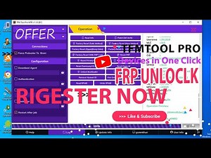 TFM Tool Pro Device One Click Frp Unlock Register Now