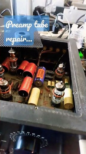 quicksilver audio preamp tube repair