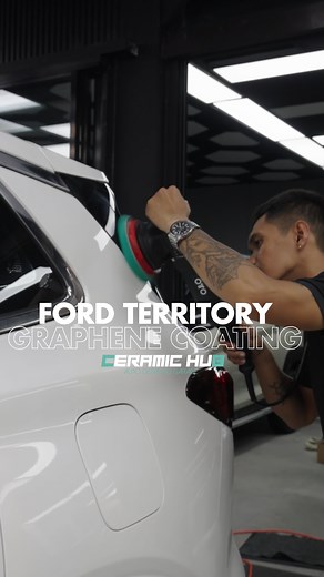 3.9K views · 33 reactions | Get your Ford Territory graphene-coated today! Drive in now and experience long-lasting shine and protection. ✨ Stay sleek. Stay protected.  Contact us today for inquiries and exclusive promos! #wecare #carcare #ceramichubPH #detailing #GrapheneCoating #PaintProtectionFilm #ceramictint #FordTerritory | Ceramic Hub Auto Detailing Garage | Facebook