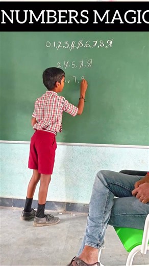 NUMBERS MAGIC/MATHS MAGIC #maths #knowledge #youtubeshorts #shortsfeed @kiranpokala3820