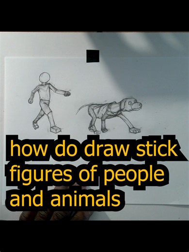 Stick Figures Are NOT Just for People | Easy Stick Figures for People & Animals 📝 DESCRIPTION Everyone teaches stick figures for people… but what about animals? In this quick beginner-friendly tutorial, I show you how to draw stick figures for BOTH people and animals using the same simple principles. Perfect for kids, beginners, teachers, and anyone who wants to build confidence before adding details. Stick figures aren’t just doodles—they’re the foundation of real drawing. #StickFigureArt #How