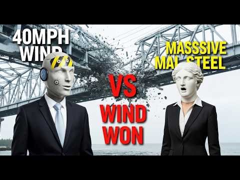 6Why The "Tacoma Narrows" Bridge Collapsed in 40mph Winds (Resonance)