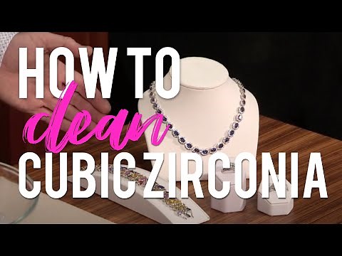 How to Clean CZ Jewelry