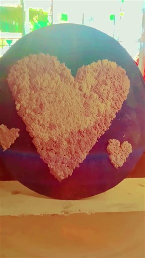 texture art on mdf board