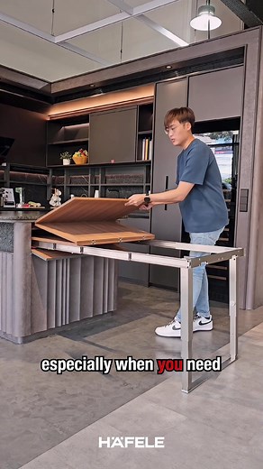 HOME TOO SMALL?! Just use this Hafele Pull Out System which can: ✅ Give you extra space to host and work on! 𝗗𝗼𝘄𝗻𝗹𝗼𝗮𝗱 𝗼𝘂𝗿 𝗰𝗮𝘁𝗮𝗹𝗼𝗴𝘀 𝗵𝗲𝗿𝗲 ​ https://bit.ly/hafelesg-catalogues ​ ​ 𝗕𝟮𝗖: 𝗪𝗮𝗹𝗸 𝗶𝗻(𝘀) 𝘄𝗲𝗹𝗰𝗼𝗺𝗲 ​ 1 Kaki Bukit Road, Enterprise One, #01-27/28 Singapore 415934 ​ Mon-Fri, 9am-6pm (closed on weekends and PHs)​ ​ 𝗕𝟮𝗕: 𝗖𝗼𝗻𝘁𝗮𝗰𝘁 𝘂𝘀 𝘁𝗼 𝘀𝗰𝗵𝗲𝗱𝘂𝗹𝗲 𝗮 𝘁𝗼𝘂𝗿 ​ 65 88299019 ​ ​ 𝗩𝗶𝘀𝗶𝘁 𝗼𝘂𝗿 𝗿𝗲𝘁𝗮𝗶𝗹 𝗽𝗮𝗿𝘁𝗻𝗲𝗿𝘀​ https://bit.ly/