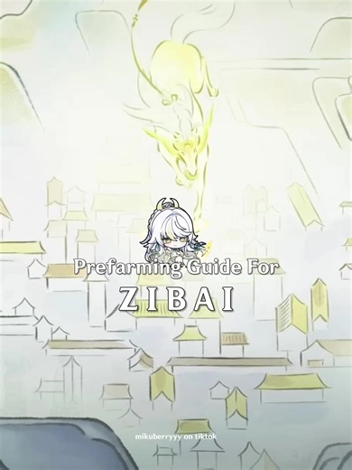 Prefarming guide for Zibai ascension materials so you can get Zibai’s materials before Lantern rite 6.3 LunaIV #Zibai #GenshinImpact #HoYoCreators #fyp #foryou