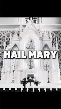 🙏 You’ve Prayed the HAIL MARY Your Whole Life… But Did You Miss This?