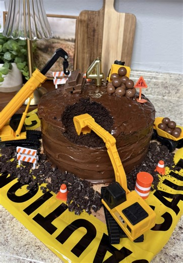 DIY Construction Cake Ideas for Kids Birthdays