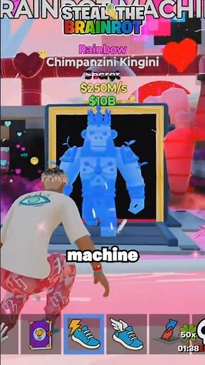 Le CODE SKIP MACHINE de l'Admin Abuse LOVE de Steal The Brainrot