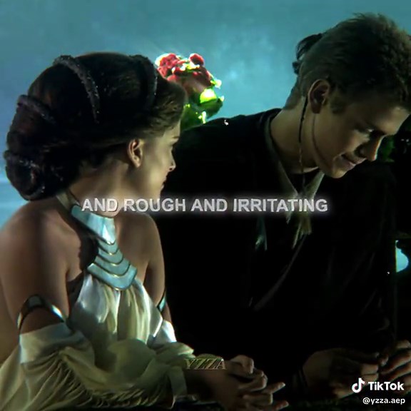 Padme's Tranquil Wallpaper: Anakin and Padme Star Wars Edit