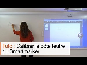 Comment calibrer le côté feutre sur le tableau blanc interactif eBeam Edge +