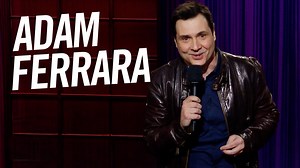 371K views · 1.9K reactions | James welcomes stand-up comedian Adam Ferrara to perform in front of the Stage 56 audience. | The Late Late Show with James Corden | Facebook