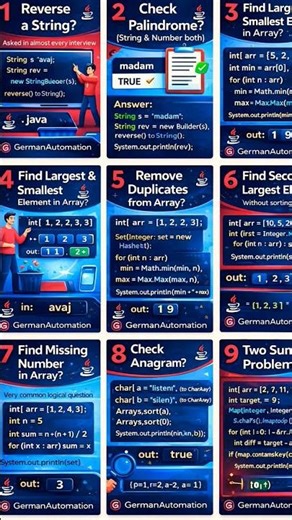 Fresh Interview Java coding Questions