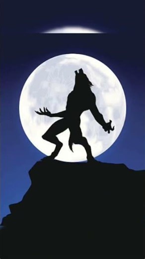 Werewolf howl 🐺🔊 #werewolf #scaryhowl #moon