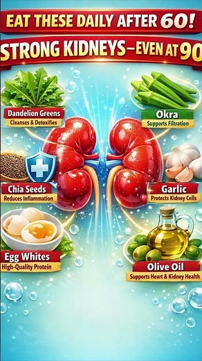 Eat THESE 6 Foods Every Day for Stronger Kidneys—Even at 90!