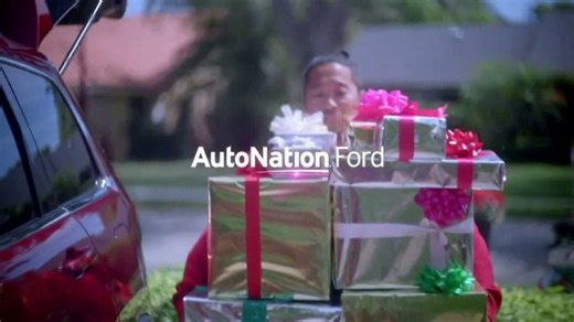 AutoNation Ford Make the Holidays Bright Sales Event TV Spot, 'Wrappers: 2023 Models: 1.9% APR Financing'