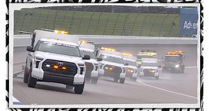 Rain delays start of Cup Series race at Kansas Speedway