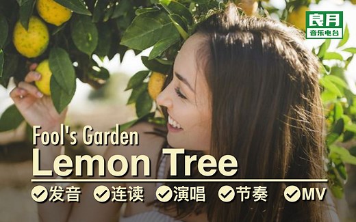 《Lemon Tree》逐句教唱|清新明快，唱完嘴角会上扬的那种