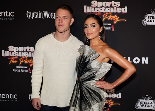 Christian McCaffrey's wife Olivia Culpo shares wholesome pre-Christmas moment between 49ers RB and daughter Colette