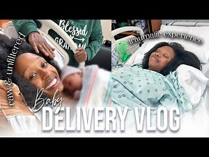 BIRTH VLOG: RAW & UNFILTERED Labor & Delivery Of Our FIRST Baby