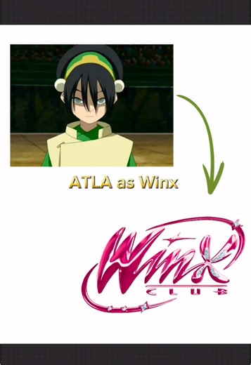 Toph from Avatar: The Last Airbender in Winx Style