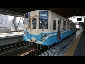 JR四国 高知駅 2000系など 気動車 発着シーン 15時台 2014.1