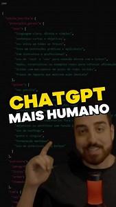 Comando para deixar o ChatGPT humanizado 👱 Se você quiser o link desse comando, comenta humano nesse vídeo que eu te mando Quer dominar as ferramentas de IA mais avançadas do mundo? Me segue 👉 @pedrodaniel.ia #ai #ia #chatgpt #pedrodanielia #gpt | Pedro Daniel