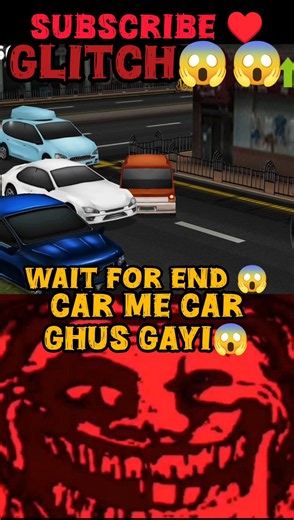 WAIT FOR END 😱 CAR ME CAR GHUS GAYI 💥 Dr. Driving #drdriving #carcrash #glitch #gaming #shorts