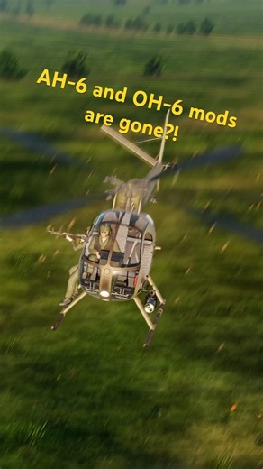 Where did the DCS OH-6 and AH-6 mods go?! | DCS World News #dcsworld #militarysimulation