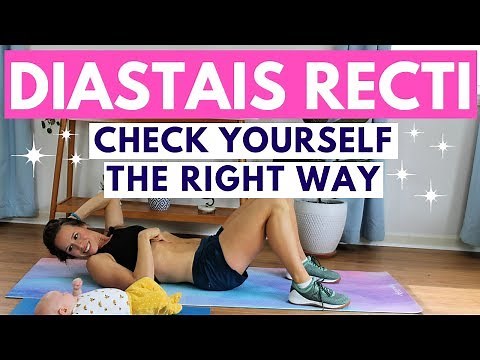 How to Check Yourself for Diastasis Recti (THE RIGHT WAY)
