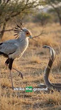 Secretary Bird: The Deadly Snake Hunter of Africa | Nature Documentary 4K