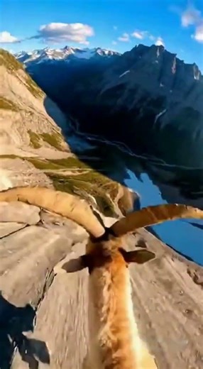POV: You're a Mountain Goat 🐐 GoPro Cliff Jumping