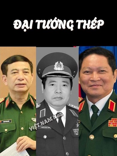 Chân dung 3 Bộ trưởng Quốc phòng Việt Nam gần nhất.