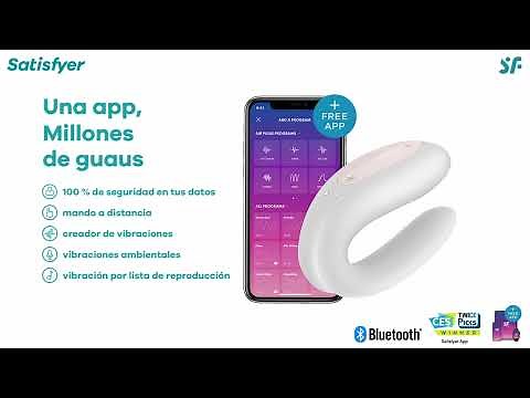 Satisfyer Double Joy Vibrador Para Parejas con APP y Control a Distancia
