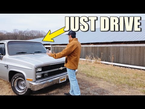 Why I drive a Square body truck | older is better
