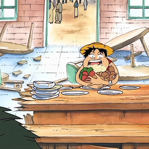 Luffy's Funny Eating Habits | One Piece Anime Edit