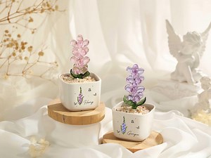 Stained Glass Flower Custom Potted Plants, Stained Glass Potted Plant,car Decor, Succulent Cactus Lover, Housewarming Gift, Gift for Teacher - Etsy